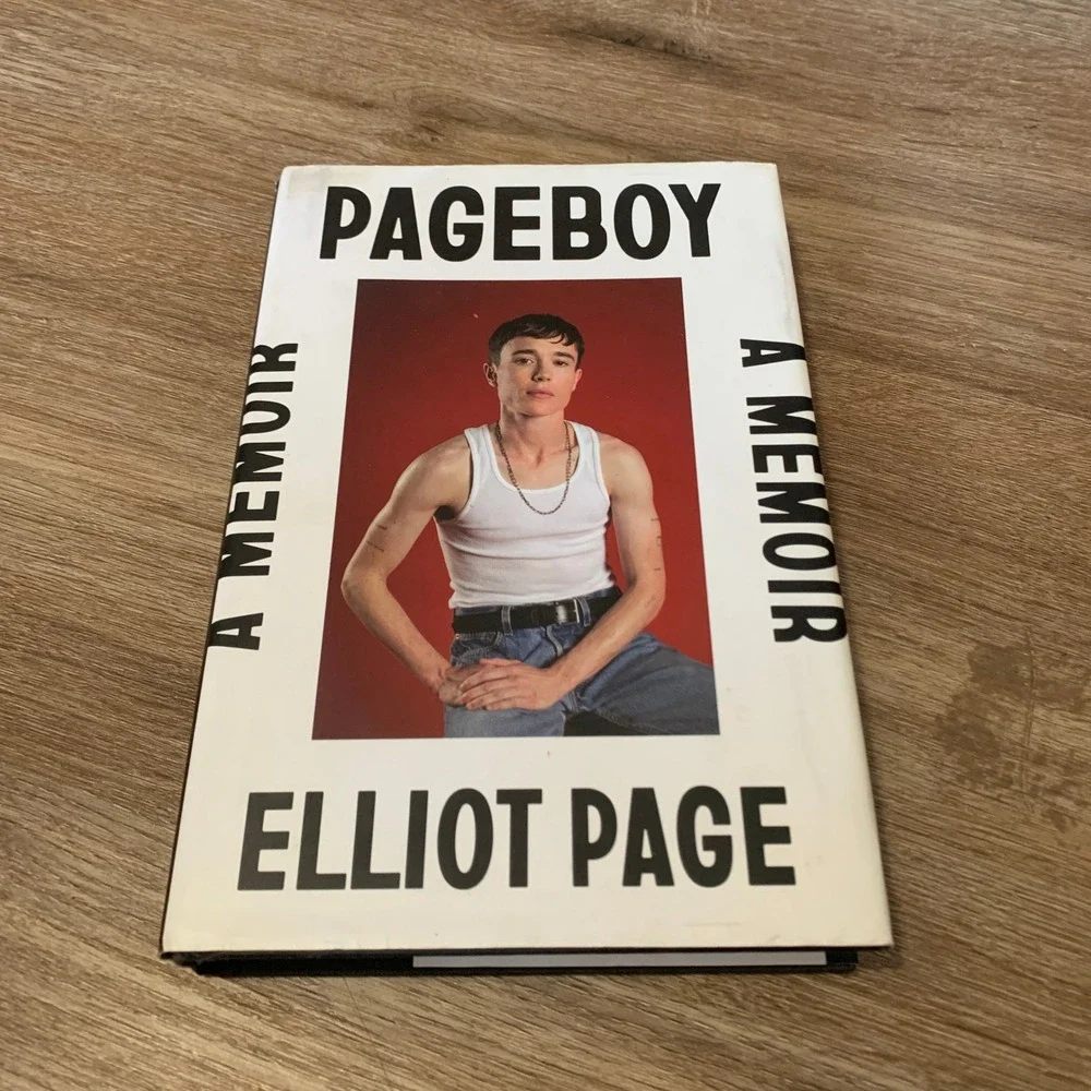 Pageboy: A Memoir by Elliot Page, hard cover, gently used